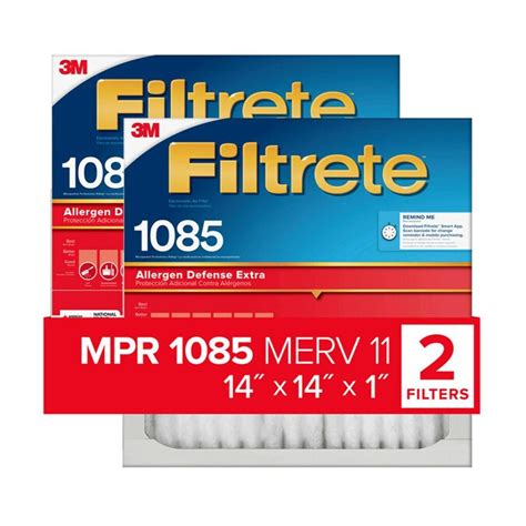 Shop Filtrete 24-in W x 30-in L x 1-in MERV 5 Basic Pleated Air Filter (3-Pack) in the Air Filters department at Lowe's. . Lowes filtrete